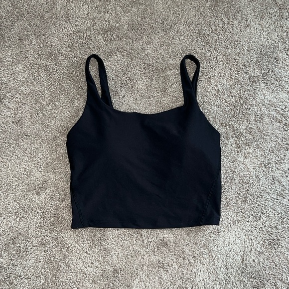 Old Navy Light Support PowerSoft Longline Sports Bra for Women [[Black Jack]] - Picture 1 of 5
